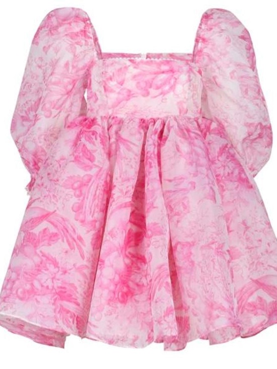 Selkie Dresses & Skirts - Selkie Pink Puff Babydoll Mini
